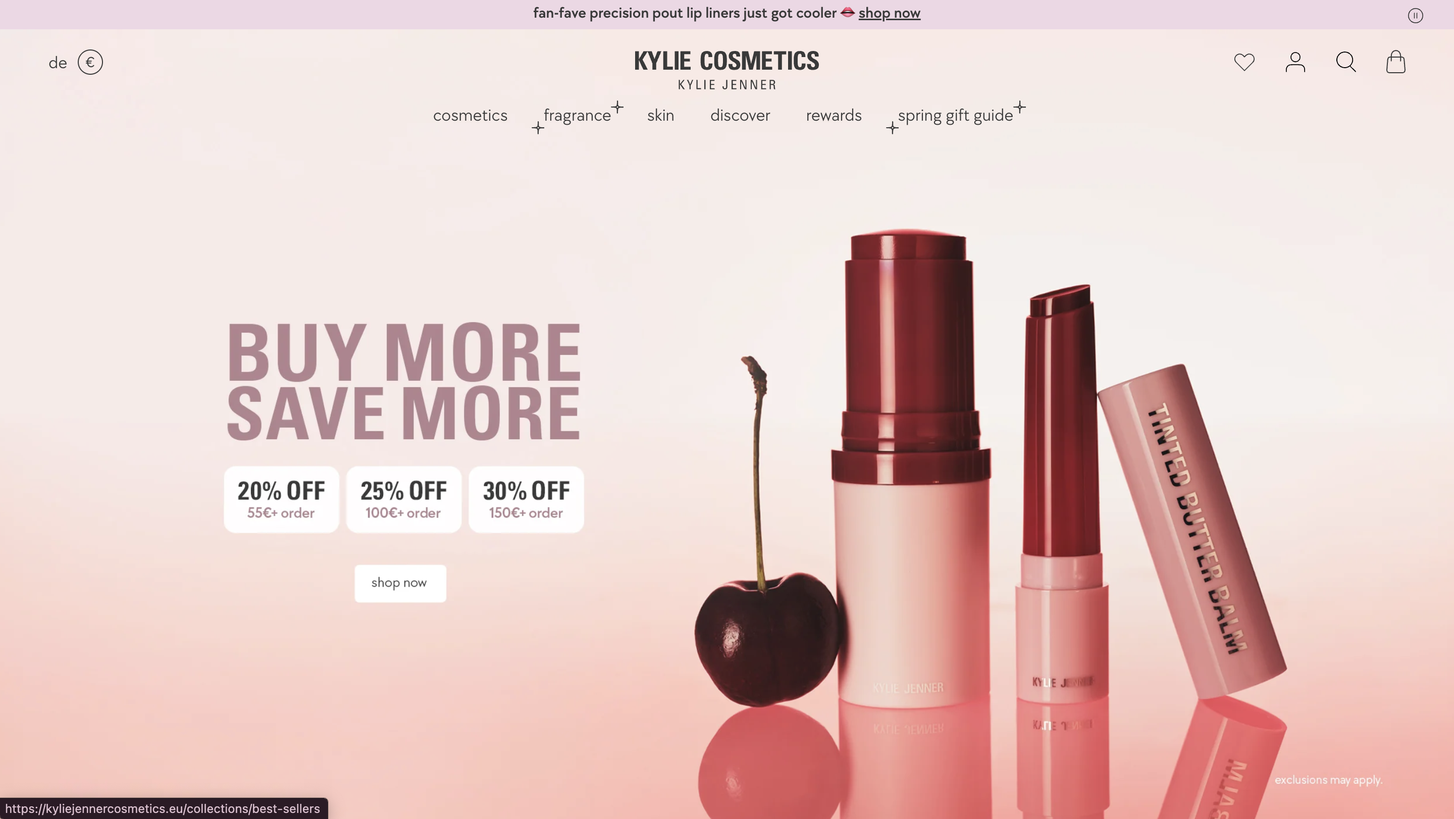 Coty Inc. — Multi-Brand Shopify Storefronts