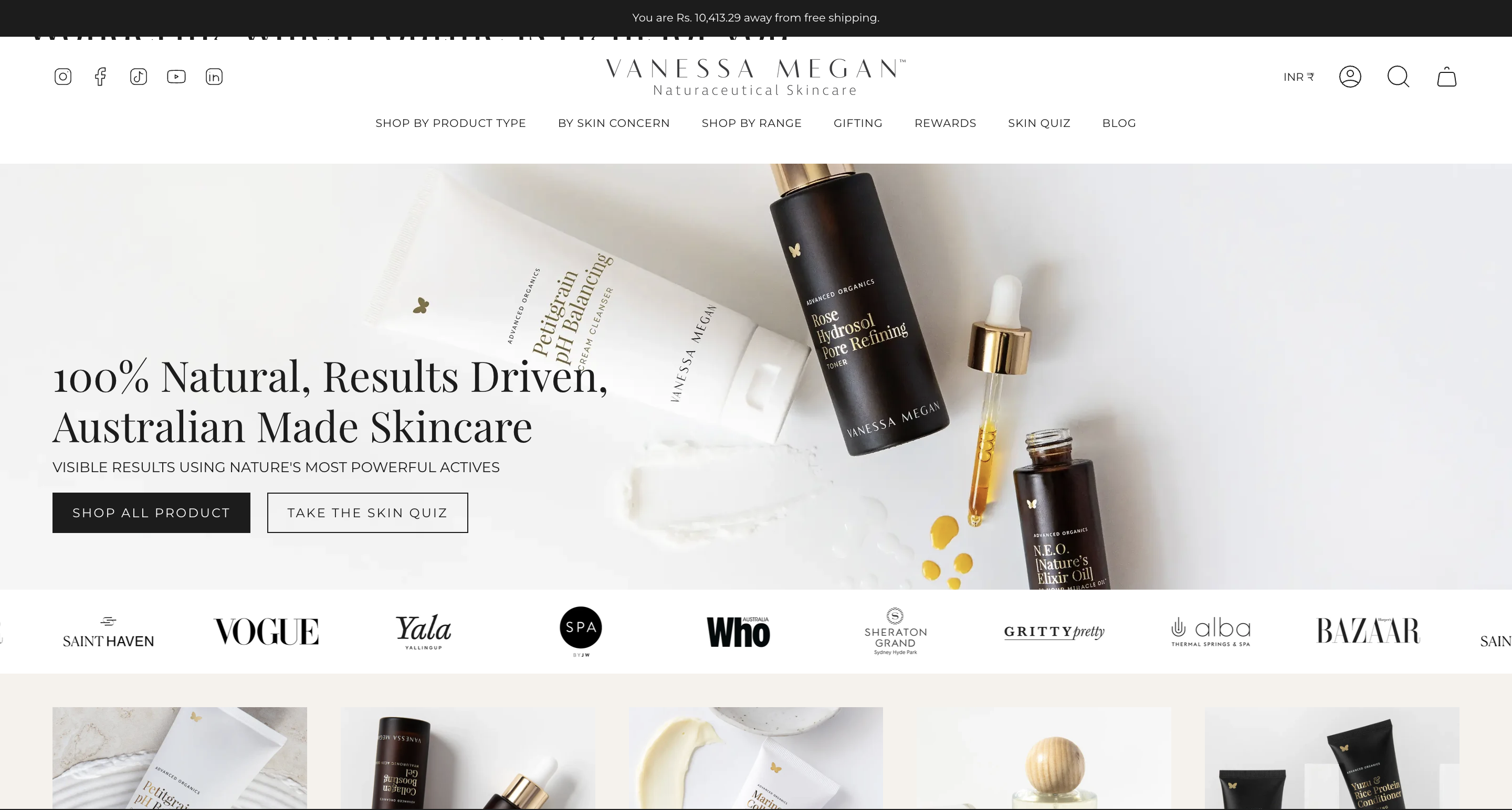 Vanessa Megan — Natural Beauty